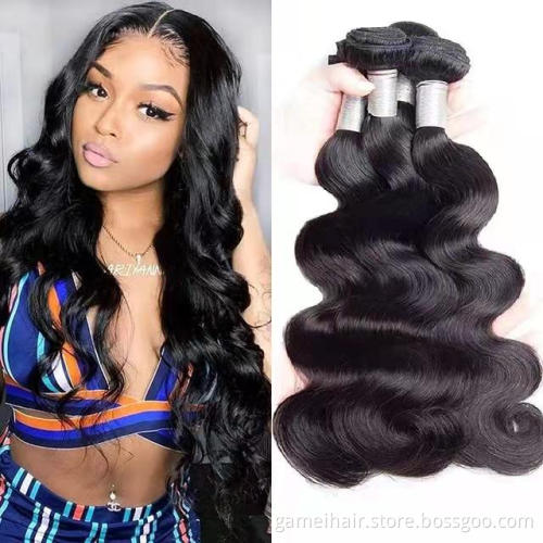 Factory Wholesale Cheap Wholesale Virgin Cuticle Aligned Hair Natural Color Strong Weft Body Wave Mink Hair Bundles